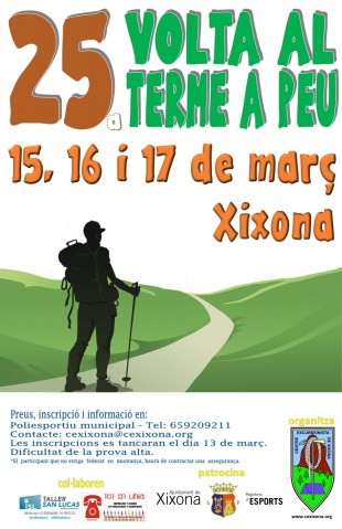 25a Volta al Terme a Peu 15, 16 i 17 de març 2019
