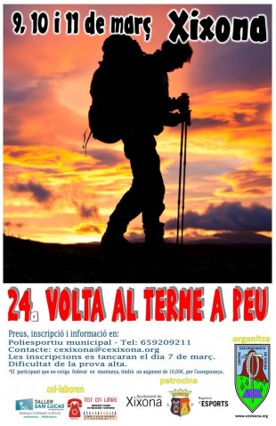 24 Volta al Terme a Peu 9, 10 i 11 de març 2018