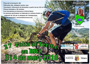 27 Volta al Terme en Bici 3 i 4 de març 2018