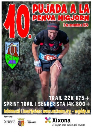 Fotos i classificació Pujada a la Penya Migjorn 03/11/2024