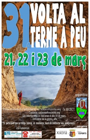31a Volta al terme a peu - Xixona 21, 22 i 23 de març 2025