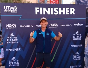 Joan de Déu "finisher" de l'Ultra Trail Mont-Blanc 2023 - 171km