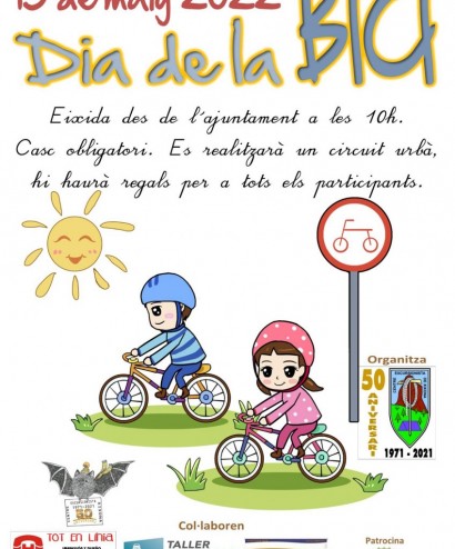 Dia de la Bici 15 de mayo de 2022