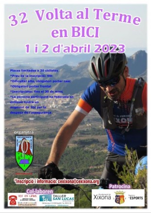 32ª Vuelta al Termino en Bici - Jijona 1 y 2 de abril 2023